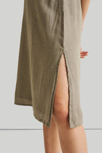 Load image into Gallery viewer, Reading Tea Leaves Dress in Dark Olive
