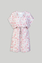 Load image into Gallery viewer, Relaxed Drawstring Floral Dress
