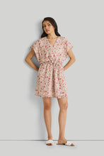 Load image into Gallery viewer, Relaxed Drawstring Floral Dress
