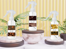 Load image into Gallery viewer, Earthy &amp; Woody Room Spray Collection – Handcrafted Air Fresheners with Forest, Pine, and Natural Wood-Inspired Scents 4oz

