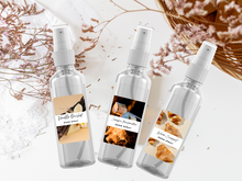 Load image into Gallery viewer, Earthy &amp; Woody Room Spray Collection – Handcrafted Air Fresheners with Forest, Pine, and Natural Wood-Inspired Scents 4oz
