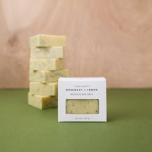 Load image into Gallery viewer, Rosemary + Lemon - Natural Bar Soap
