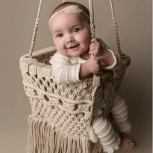 Load image into Gallery viewer, Macrame Swing &amp; Love Mom Bodysuit Bundle

