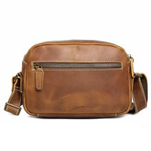 Load image into Gallery viewer, Soren Vintage Leather Crossbody Bag Sling | Versatile and Durable Leather Bag
