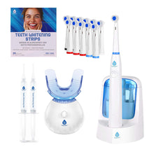 Load image into Gallery viewer, Pursonic Advanced Smile Care Bundle – LED Whitening Kit, Whitening Strips, &amp; Electric Toothbrush

