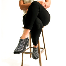 Load image into Gallery viewer, Dina Bootie - Black and Gray
