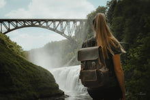 Load image into Gallery viewer, The Hagen Backpack | Vintage Leather Backpack
