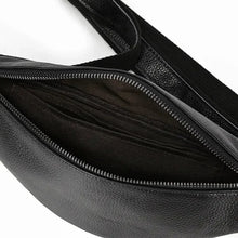 Load image into Gallery viewer, The Walcott Leather Waist Bag | Black Leather Fanny Pack
