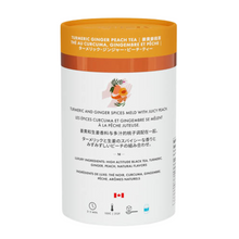 Load image into Gallery viewer, Turmeric Ginger Peach Luxury Tea
