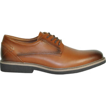 Load image into Gallery viewer, "Vallo-1P" Brown Matte Vangelo Tuxedo Shoes
