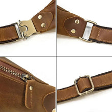 Load image into Gallery viewer, Wagner Leather Waist Bag | Full Grain Leather Fanny Pack
