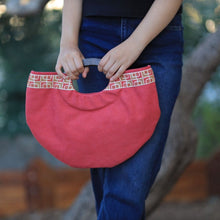 Load image into Gallery viewer, Half Moon Purse - Red
