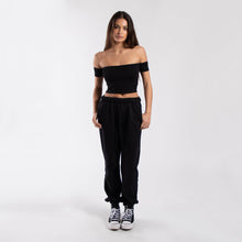 Load image into Gallery viewer, 0891 - Women's Off Shoulder Cropped Tee
