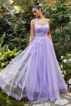 Load image into Gallery viewer, Fluttering Butterfly Applique A-Line Gown
