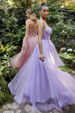 Load image into Gallery viewer, Fluttering Butterfly Applique A-Line Gown
