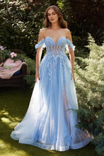 Load image into Gallery viewer, Off The Shoulder A-Line Gown
