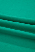 Load image into Gallery viewer, Beau Blue Solid Color Snap Button Polo Collar Short Sleeve Scallop Hem Mini Dress

