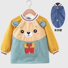 Load image into Gallery viewer, Waterproof Bib for Boys - Stylish Reversible Design
