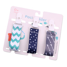 Load image into Gallery viewer, Cartoon Pattern Baby Pacifier Teether Pack of Three
