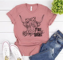 Load image into Gallery viewer, Y'all Ain't Right T-shirt
