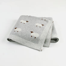 Load image into Gallery viewer, Windproof Baby Sheepskin Blanket Cover
