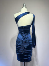 Load image into Gallery viewer, One Shoulder Satin Dress
