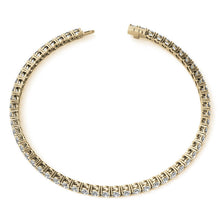 Load image into Gallery viewer, 12.00 CTW Lab Grown Diamond Tennis Bracelet | G/VS AGI Certified | 14kt White or Yellow Gold
