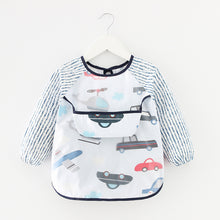 Load image into Gallery viewer, Waterproof Long Sleeve Kids Smock Apron for Eating
