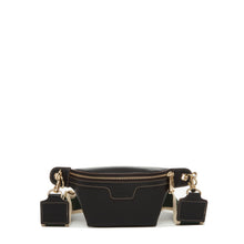 Load image into Gallery viewer, Chest Sling Bag Shoulder Sling Bag Small Black Handbag Leather Crossbody Sling Bag
