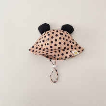 Load image into Gallery viewer, Cute Cartoon Dot Print Baby Bucket Hat for Summer
