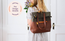 Load image into Gallery viewer, Greenpoint Convertible Backpack Tote with Trolley Sleeve
