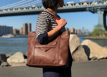 Load image into Gallery viewer, Borough Vegan Tote (3 Colors)
