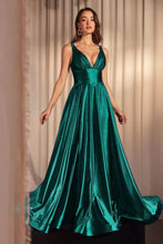 Load image into Gallery viewer, Glimmering Stretch Satin A-Line Dress
