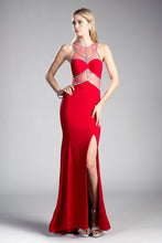 Load image into Gallery viewer, Beaded Stretch Knit Sheath Dress
