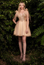 Load image into Gallery viewer, A-Line Short Tulle Dress
