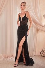 Load image into Gallery viewer, Sequin Fitted Gown
