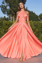 Load image into Gallery viewer, Interchangeable Satin A-Line Dress

