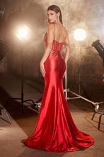 Load image into Gallery viewer, Satin Fitted Dress
