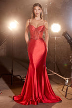 Load image into Gallery viewer, Satin Fitted Dress
