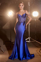 Load image into Gallery viewer, Satin Fitted Dress
