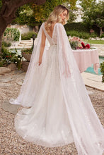 Load image into Gallery viewer, A-Line Bridal Gown With Long Sleeves
