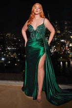 Load image into Gallery viewer, Embellished Satin Gown
