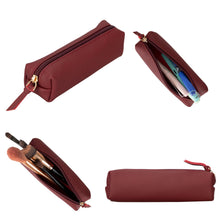 Load image into Gallery viewer, Centennial Multipurpose Leather Pencil Case and Makeup Bag
