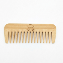 Load image into Gallery viewer, All-Natural Bamboo Comb
