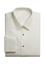 Load image into Gallery viewer, "Como" Ivory Laydown Tuxedo Classic Fit Shirt
