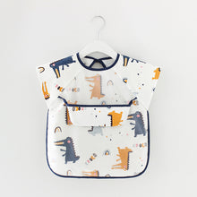 Load image into Gallery viewer, Waterproof Long Sleeve Kids Smock Apron for Eating
