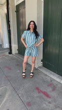 Load image into Gallery viewer, Ocean Stripes Organic Cotton Shorts
