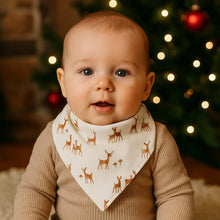 Load image into Gallery viewer, kerchief bib | deer to my heart
