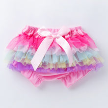 Load image into Gallery viewer, Baby Girls Casual Bowknot Mesh Shorts Outfit Set

