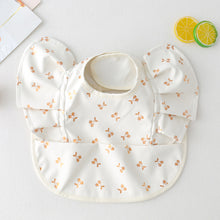 Load image into Gallery viewer, Baby Meal Pocket Waterproof Bib with Angel Wing Design
